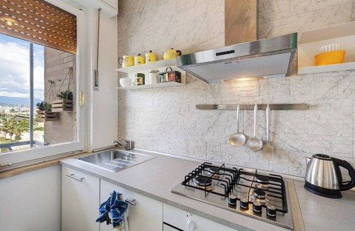 Vado Ligure Apartment | Apartment 'Riva Mare 1' with Parking, Sea View, Balcony and Wi-Fi