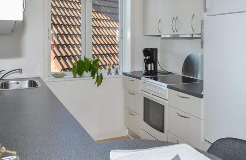 Løgumkloster Apartment | Apartment "Rosemarie" - 32km from the sea in Western Jutland in Løgumkloster - 4 persons, 1 bedrooms