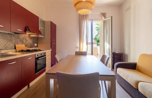 Pozzallo Apartment | Apartment "Saija" with Sea View, Shared Pools & Wi-Fi