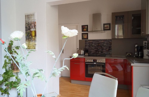 Altenburg Apartment | Apartment Schlossblick Altenburg, in the heart of historic Old Town