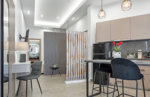 Astypalaia Apartment | Apartment 'Stampalia Luxury No 2' with Sea View, Wi-Fi and Air Conditioning