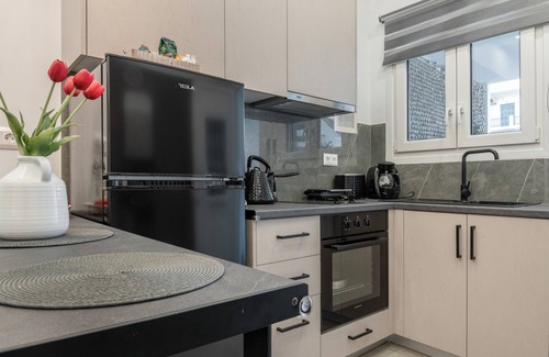 Astypalaia Apartment | Apartment 'Stampalia Luxury No 1' with Sea View, Wi-Fi and Air Conditioning