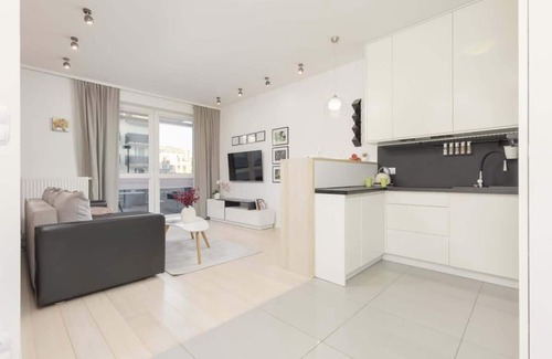 Wlochy Apartment | Apartment | Subtle Colors | Balcony | Warsaw