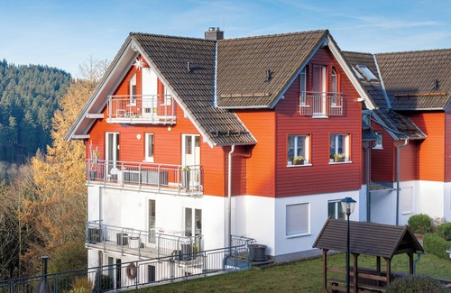 Oberhof Apartment | Apartment 'Tannenblick 4-3' with Mountain View, Shared Garden and Wi-Fi