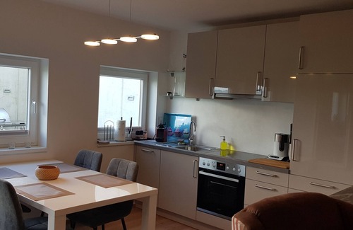 Alberschwende Apartment | Apartment Tannenglück - fantastic panoramic view from your own terrace