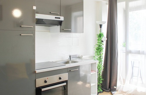 L'Ile-Saint-Denis Apartment | Apartment with balcony & view