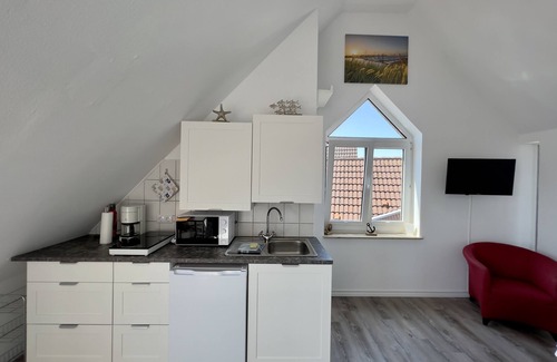 Cuxhaven Apartment | Apartment with loft character directly in the City Marina/harbor with a fantastic view