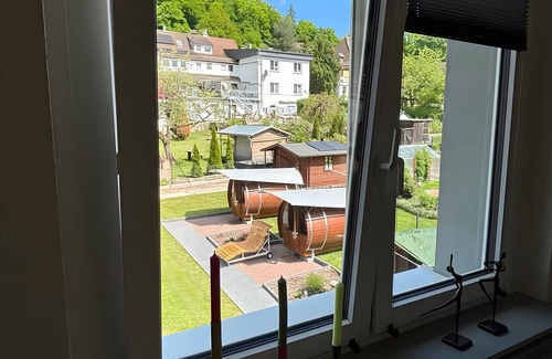 Bad Karlshafen Apartment | Apartment 'Wohnung 3' with Shared Terrace, Shared Garden and Wi-Fi