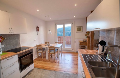Forbach Apartment | Apartment 'Zum Alten Wärterhaus Erdgeschoss' with Lake View, Shared Terrace and Wi-Fi