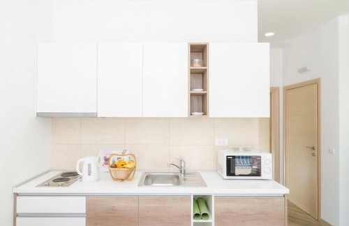Mlini Apartment | Apartments Marmo - Deluxe One Bedroom Apartment with Balcony and Sea View (Apartman 4)