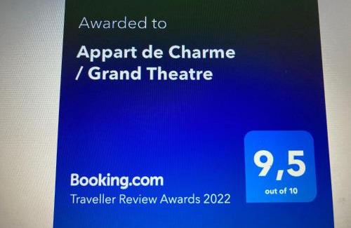 Hotel de Ville - Quinconces Apartment | Appart de Charme/Grand Theatre