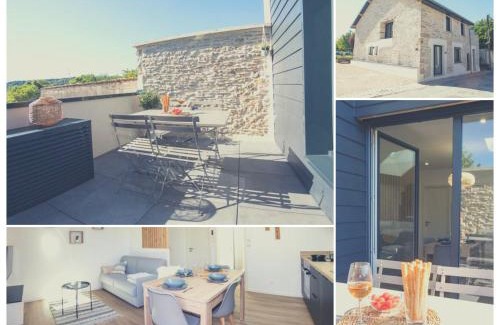 Chouzelot Apartment | APPART-HOTEL n 3 avec terrasse, piscine, petit-dejeuner et parking privé
