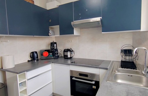 Creil Apartment | Appart in town center - 5 min of station - 1 to 6 pers - near paris