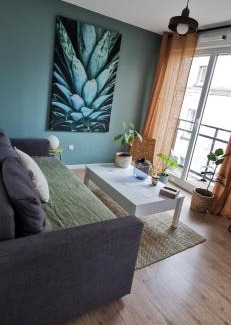 Republique - Les Ponts Apartment | Appart T2 l'île de Nantes avec parking privé