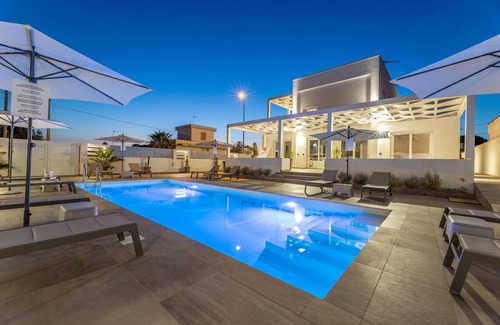 Torre Suda Apartment | Appartamento Malika Blu - Torre .