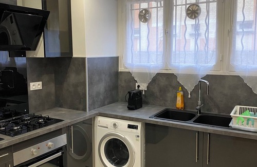 Centre-Ville Apartment | Appartement de 100 m2 à Saint-ouen-laumône sur le Chemin des Impressionnistes