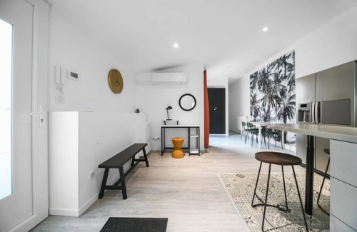 Champ-Capelet Apartment | Appartement 2 chambres style loft parking gratuit