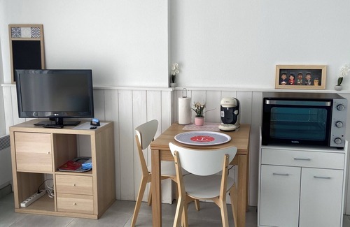 Villers-sur-Mer Apartment | Appartement 22m2 en Rez-de-jardin 19m2 Proche mer et Marais de Villers-sur-mer