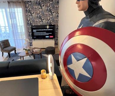 Chessy Apartment | Appartement 6 pers Val d'Europe - Disneyland Paris - Captain America