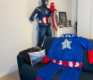 Chessy Apartment | Appartement 6 pers Val d'Europe - Disneyland Paris - Captain America