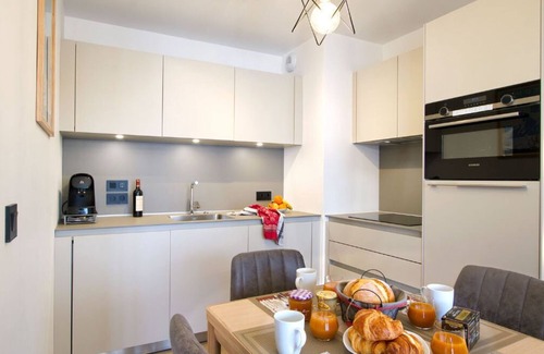 Bergers Condo | Appartement agréable, départ/retour ski aux pieds