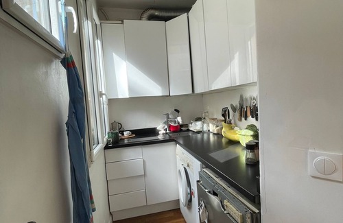 Quartier de la Goutte-d'Or Apartment | Appartement Arty et Confortable, au Pied de Montmartre