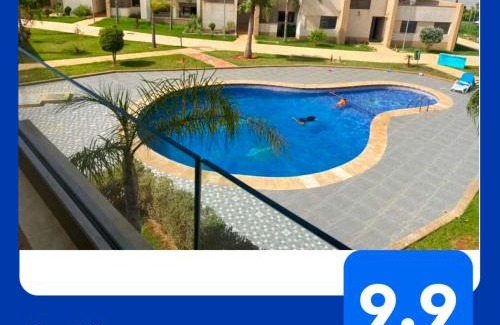 Marina Apartment | Appartement de LUXE Marina SAIDIA avec vue sur PISCINE Résidence TAMARIS