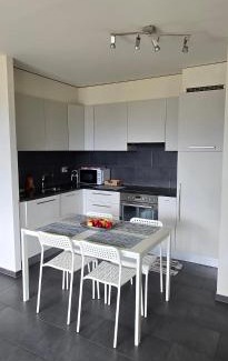 Bouveret Apartment | Appartement entier 85m2, 2 chambres, 2 salles de bain, salon, cuisine entièrement équipée, au Bouveret