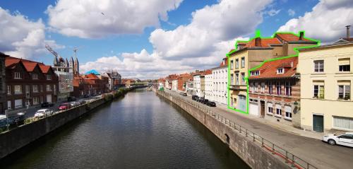 Tournai Apartment | Appartement et parking privatif le long de l Escaut