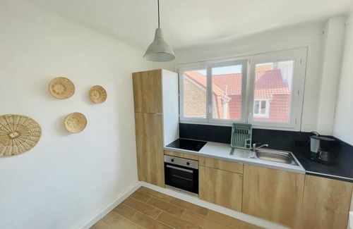 Berck-sur-Mer Apartment | Appartement Lumineux - Balcon - Plage à 1 Minute à Pieds
