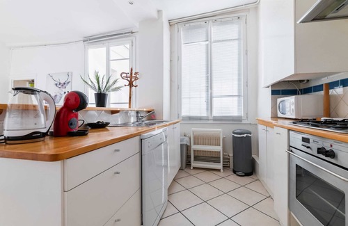 Quartier du Mail Apartment | Appartement Paisible Proximité des Halle - 4P