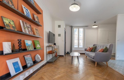Digne-les-Bains Apartment | Appartement T3 63m2 - L'Atypique et son Jardin de 350m2 au cœur de Digne