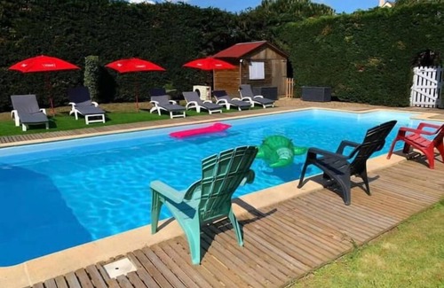 Noyers-sur-Cher Apartment | Appt 6/8 Pers. Terrasse Dans Domaine Avec Piscine