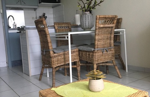 Vieux-Boucau-les-Bains Apartment | Appt classified 4 *, 2 swimming pools, free WIFI, terrace, bbq, edge of the marine lake