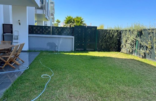 Cherrat Apartment | Appt with garden level 200m2,EDEN ISLAND, beach, swimming pools, security.