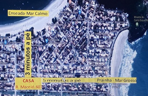 Enseada Apartment | Apto 2 quartos, 8 Pessoas. prox. das praias.