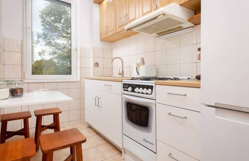Saska Kepa Apartment | Arabska 10 | Two Bedroom Apartment | Bathtub