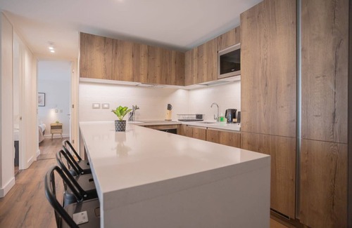 Apoquindo Apartment | Arauco Vibe 2BR Kennedy - BBQ and Aqua Gym!