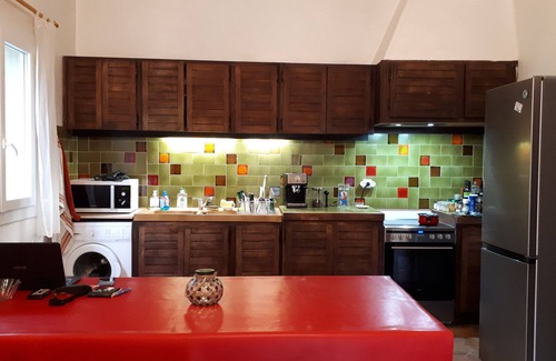 Molini Villa | Arbutus trees. Top of house with garden. 500 meters from the beach.