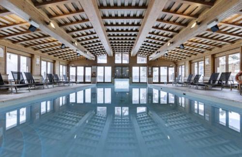 Arc-1950 Apartment | ARC 1950 - Appartement 10 personnes Duplex Cheminée - ski aux pieds - Sauna, Hammam, Jacuzzi