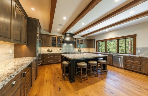 Comstock Acres House | Arcadia Manor by Tahoe Getaways - Newly Built West Shore - 5 BR w Wet Bar, EV Charger & A/C