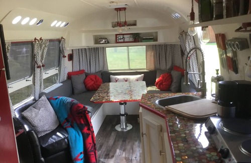 Hico House | Archie the Airstream in the New River Gorge National Park beside local Brewery