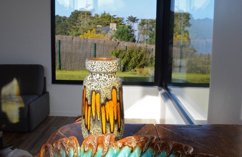 Saint-Jacut-de-la-Mer House | Architect house 2013 full sea view, feet in the water
