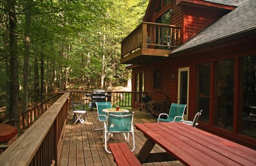 Old Timberline House | Ardmorar - 785 Ridge Road Ardmorar - Secluded Wooded Lot, Hot Tub, Lake Access