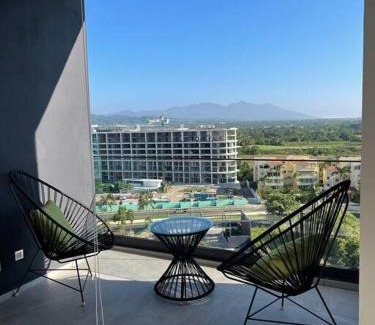 Flamingos Apartment | Aria Ocean lindo departamento a pie de playa