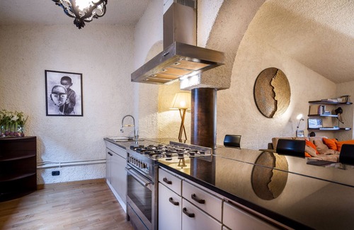 Cernobbio Apartment | Art Apartment with turkish bath and terrace with lake view