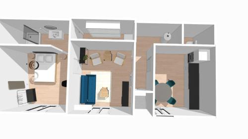 Montlucon Apartment | Artbleu -Tout Confort - Idéal Pros - Proche commerces
