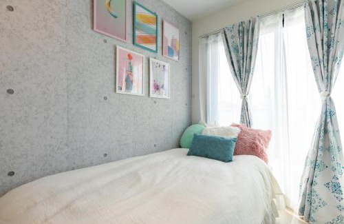 Sumida Apartment | Asakusa Sky Stay Tiffany blue Room