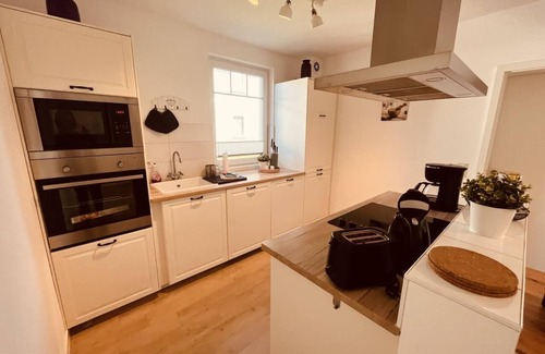 Born auf dem Darss Apartment | Asia - terrace, barbecue, dogs allowed, Baltic Sea 6km away, WLAN, bicycle shed
