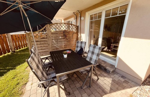Born auf dem Darss Apartment | Asia - terrace, barbecue, dogs allowed, Baltic Sea 6km away, WLAN, bicycle shed